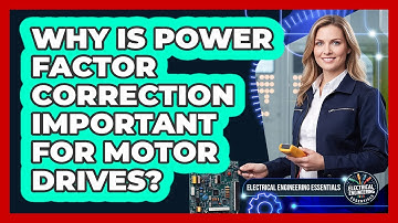Why Is Power Factor Correction Important For Motor Drives? - Electrical Engineering Essentials