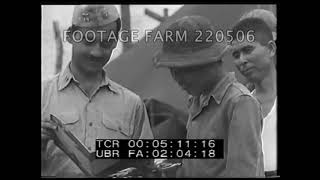 Japanese POWs Exercising, Eating In Prisoner of War Camp, 1940 | 220506-01 | Footage Farm Ltd