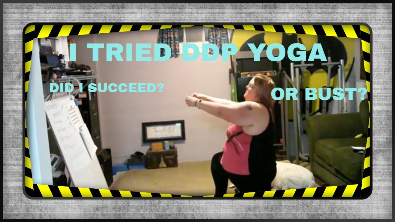 I did DDP Yoga for a month Weight loss journey losing 100 lbs