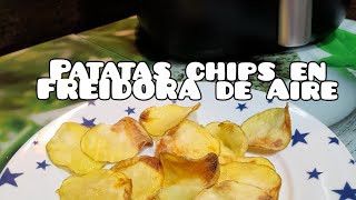 ✅️ Espectaculares patatas chips // Freidora de Aire