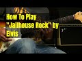 Blues Guitar Lesson |  How To Play Jailhouse Rock by Elvis Presley