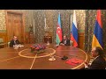 Встреча глав МИД России, Азербайджана и Армении по ситуации в Карабахе началась в Москве