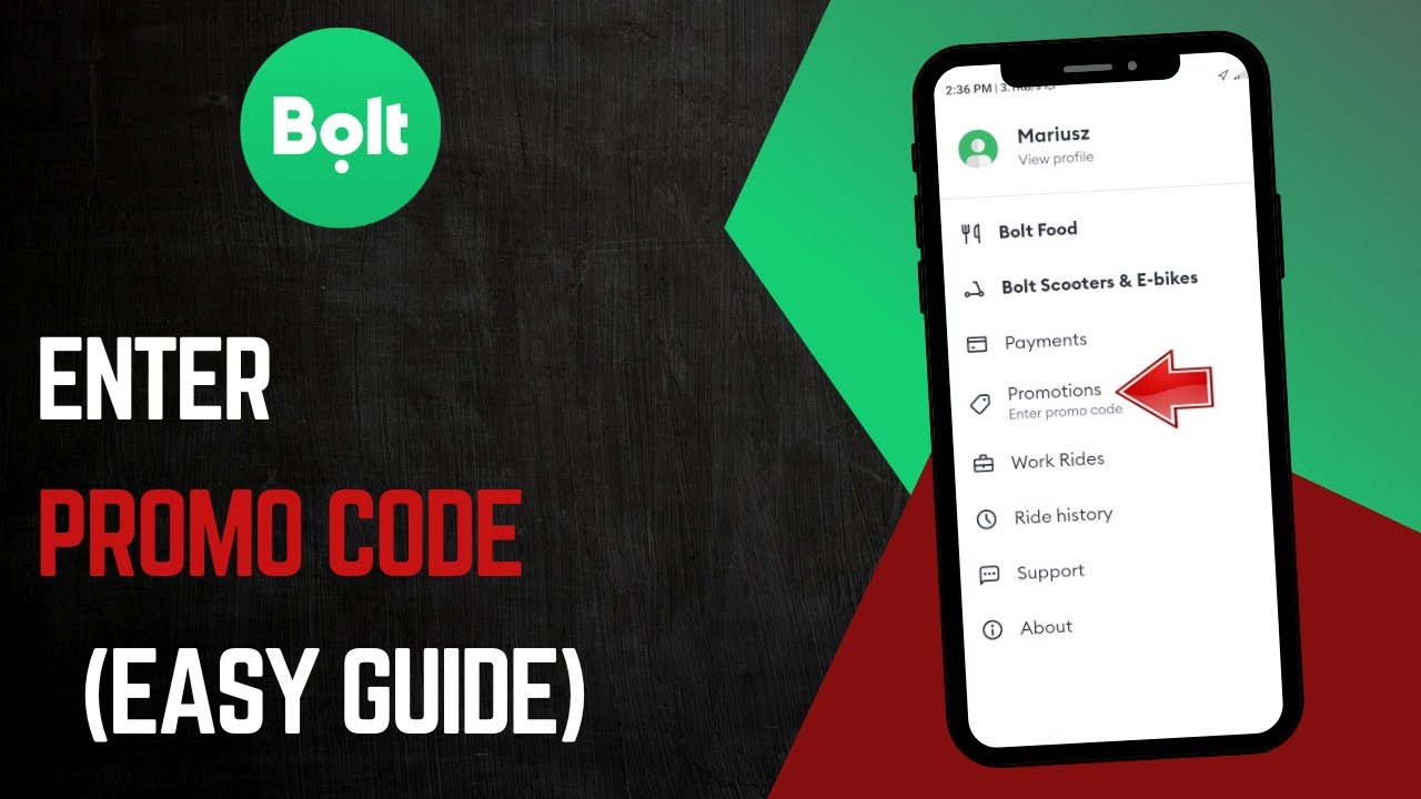 How to Enter Promo Code in Bolt App (2025) - YouTube