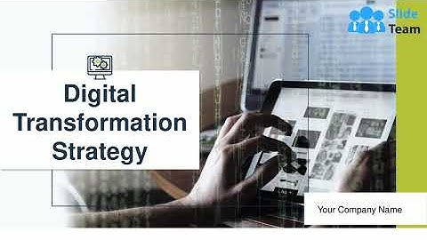 Digital Transformation Strategy Powerpoint Presentation Slides
