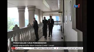 N12 - PENGECUALIAN CUKAI PERKHIDMATAN KEPADA YANG  BERDAFTAR DALAM KUMPULAN G [31 DIS 2018]
