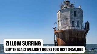 Zillow Surfing: Own This Active Light House For Just $450,000 Smith Point Lighthouse