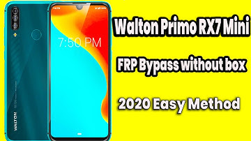 Walton Primo RX7 Mini frp Bypass without box 2020 Easy Method