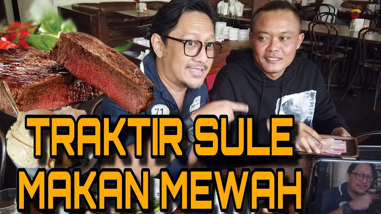 Traktir Sule Makan Di Restoran Mahal