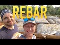 The clock is ticking for our FOUNDATION POUR! Couple installs rebar for country home | Time Lapse