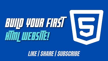 Your First HTML website!