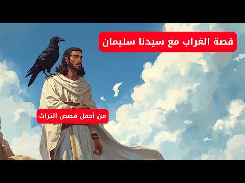قصة الغراب مع سيدنا سليمان هي واحدة من القصص المعبرة التي تبرز حكمة النبي سليمان وذكاءه