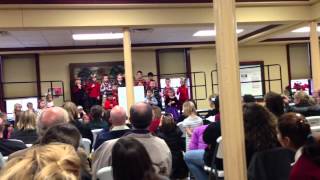 Cale's 2012 Preschool Holiday Show