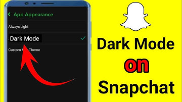How To Get Dark Mode On Snapchat (iPhone & Android)New Update