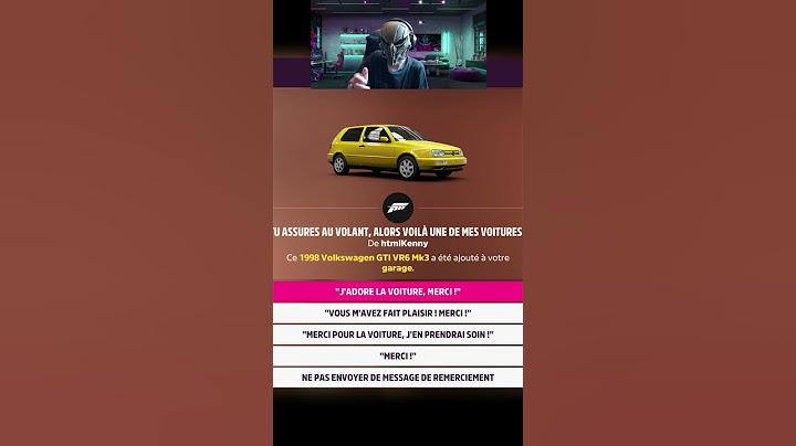 je reçois une voiture en cadeau dans Forza horizon 5 😁#fh5