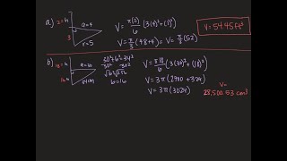 A spherical cap is a portion of a sphere cut off by a plane. The formula for the volume of a spheri…