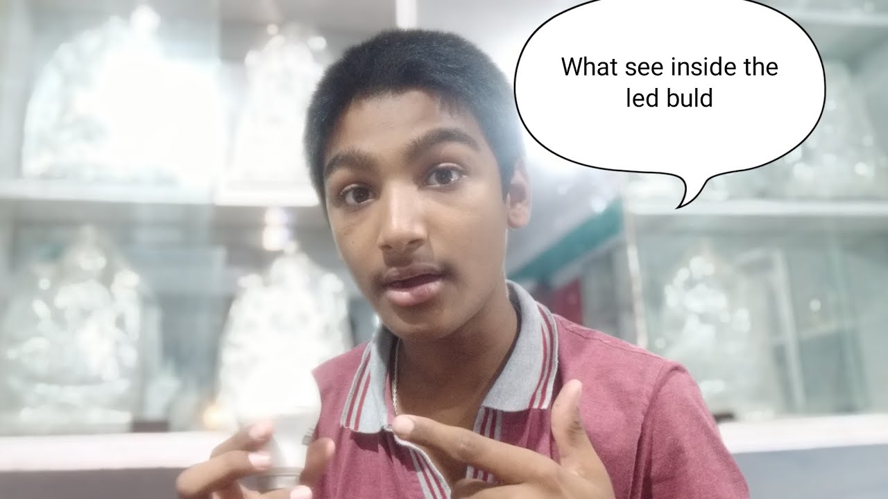 What we see inside led bulb - YouTube