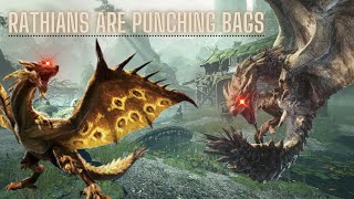 Rathians Are Punching Bags D