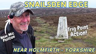 Snailsden Edge Trig Point Walk - #holmfirth #pennines #walking #action5pro #yorkshire #trigpoint