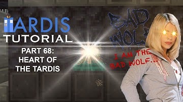 Minecraft 1.19 TARDIS Tutorial Part 68: Heart of the TARDIS (and the Bad Wolf!)
