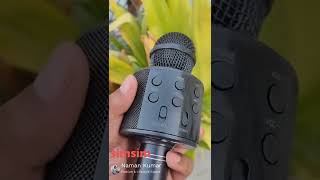 Wireless Connection Mic Karaoke Bluetooth Mic With Inbuilt Speaker Review