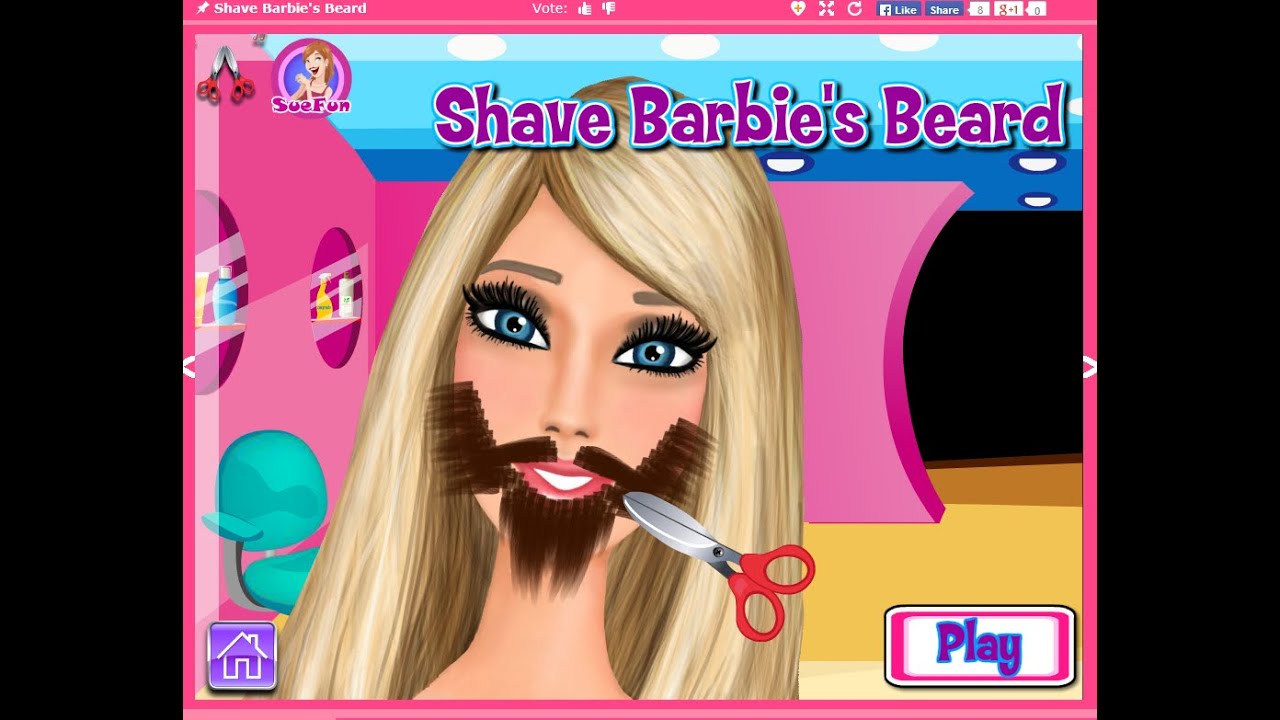 game make up barbie