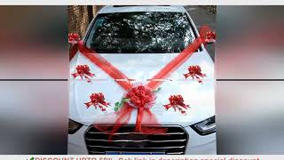 SALE Artificial Flowers for Wedding Car Decoration Garland Foam Roses Flowers Decorative Tulle Wreat screenshot 2