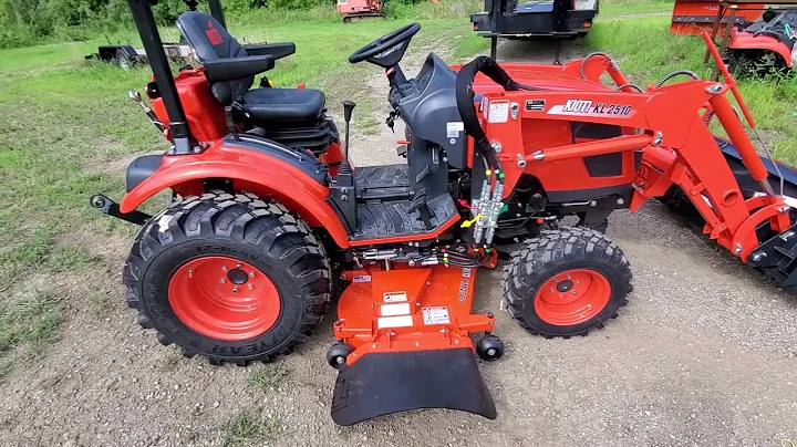 Kioti Tractor CX2510 HST Walkaround