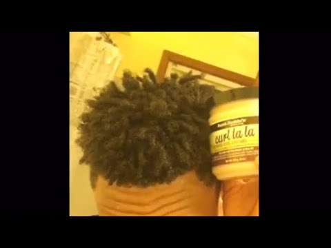 Curly hair Tutorial~ aunt Jackie’s curl la la Defining curl custard