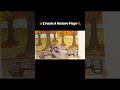 Create This Book- Nature page! #youtubeshorts #vibes #fall #art #fyp #cute #relaxing #acrylicscenery