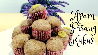 Apam Pisang Kukus Yang Sangat Lembut dan Gebu