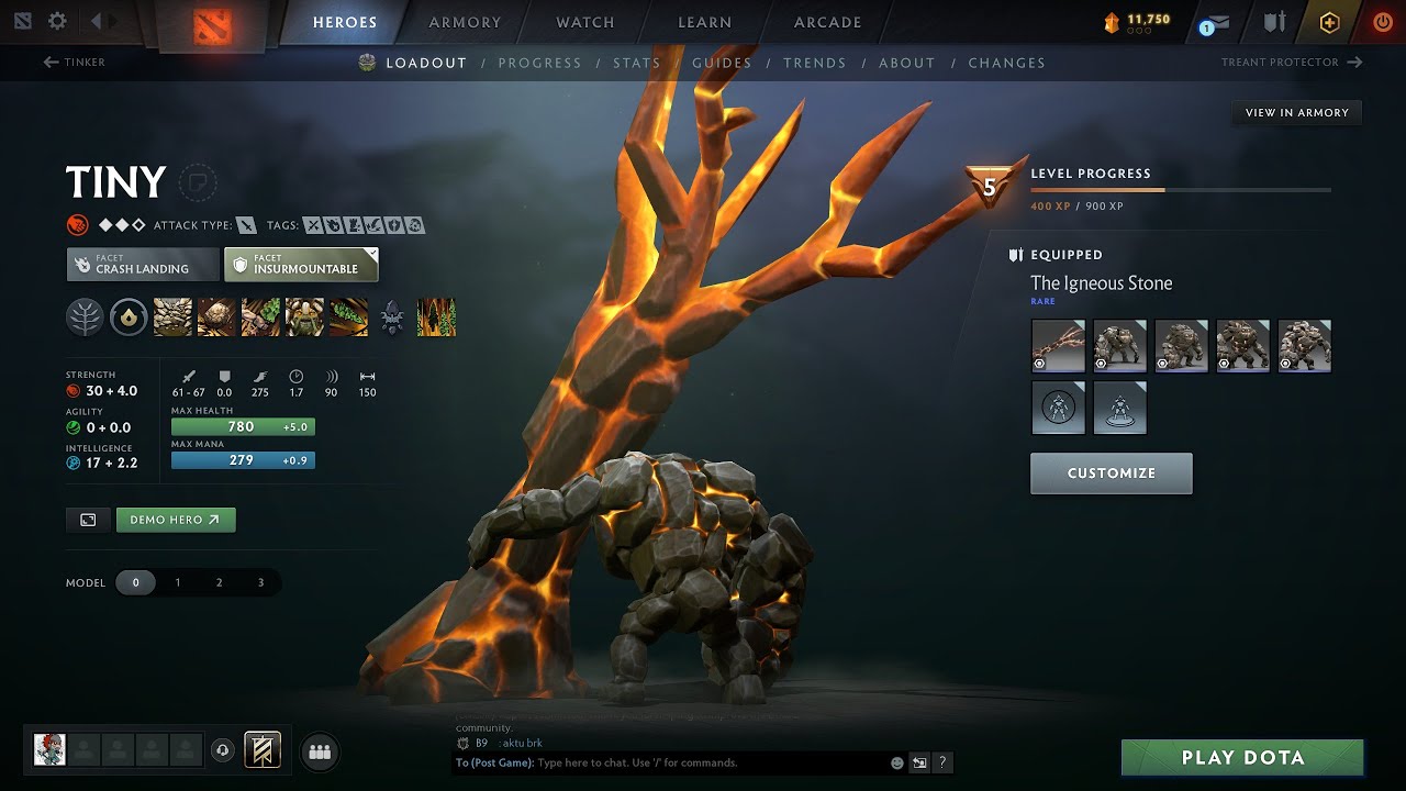 Dota 2 Gameplay: Turbo: Tiny (No Commentary)