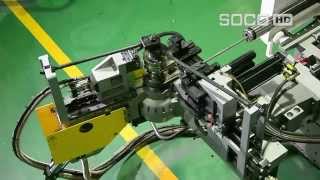 Автоматический дорновый трубогибочный станок (Трубогиб) с ЧПУ SB 39X4A 3SV+PUNCHING, SOCO Machinery