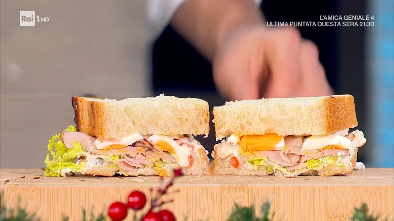 Sandwich con insalata russa - È sempre mezzogiorno 09/12/2024