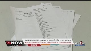 Indianapolis man facing 5 counts of rape, 20 other criminal charges
