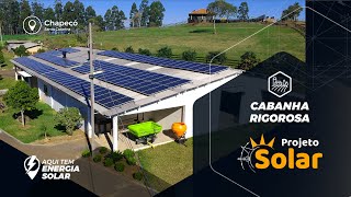 Energia Solar - Cabanha Rigorosa, Chapecó - SC