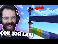 RAKİP BLOKLARA DOKUNMADAN OYNAMA CHALLENGE Minecraft BEDWARS