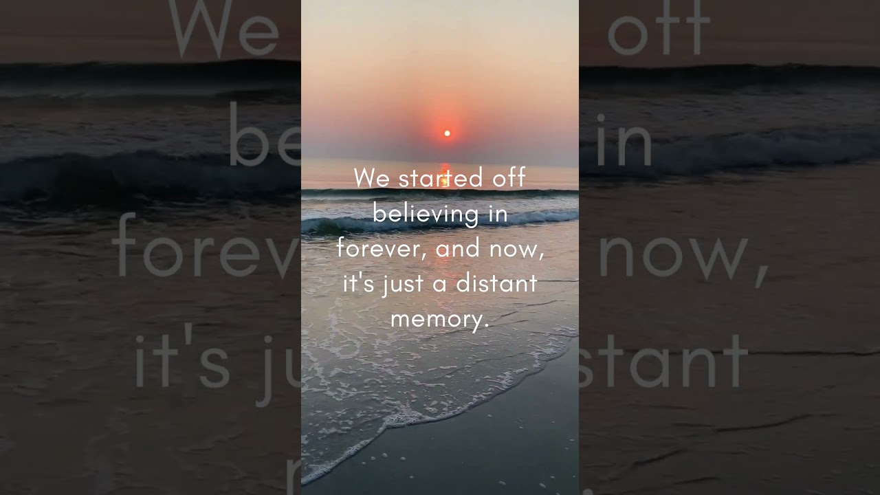 From endless conversations under the stars to a cold void