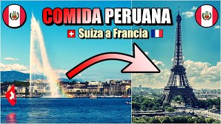 LLEVANDO COMIDA PERUANA 🇵🇪 DE 🇨🇭 GINEBRA A PARIS 🇫🇷