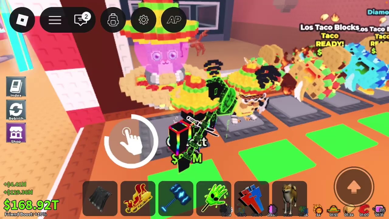 I played steal a brainrot admin abuse 