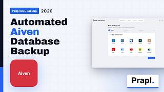How to Backup Aiven Database Automatically in Windows