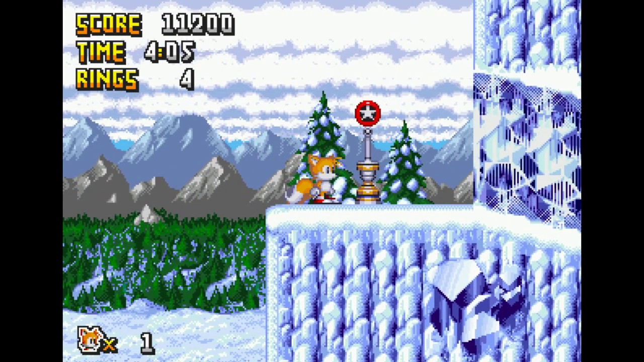 Sonic 3D in 2D - Diamond Dust Zone - Full Playthrough