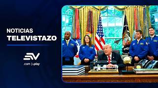 Trump recibe a los astronautas de Artemis II en la Casa Blanca | Televistazo | Ecuavisa