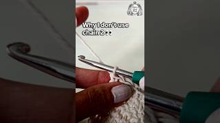 I prefer a stacked single crochet for a cleaner edge.#crochetforbeginners #crochettips