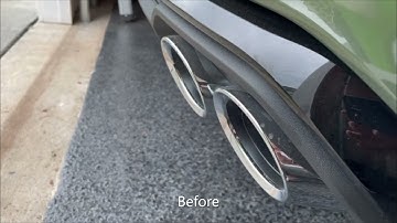 2021 Audi SQ5 Cold Start Comparison - Resonator Delete