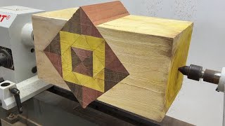 Craft Woodturning Ideas - Super Beautiful Handcrafted Wood Design Ideas By A Carpenter On A Lathe