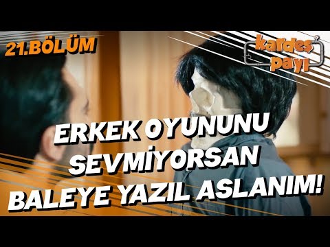 Kardeş Payı 21.Bölüm - Sahaya donla giren seyircisin Emrah!