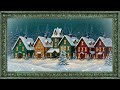 Winter Village Evening Glow Relaxing Frame TV Art In 4K 