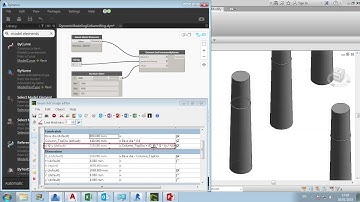 Revit Dynamo Number slider for Architectural Column Ring Diameter and Height