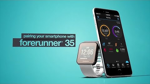 Forerunner 35: Pairing with Your Smartphone