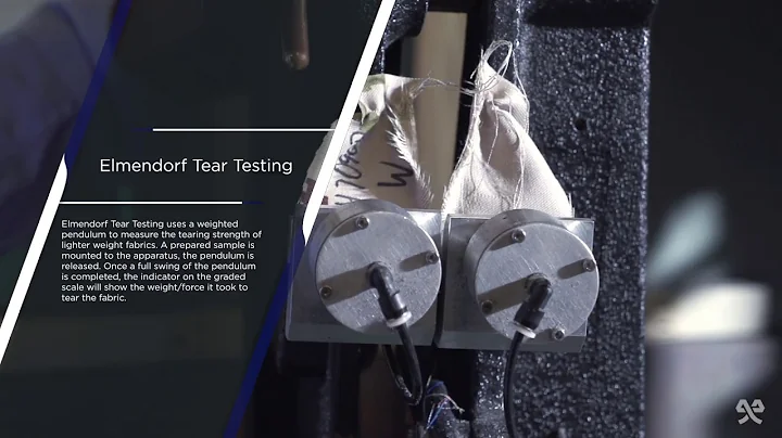 TenCate Science: Elmendorf Tear Testing